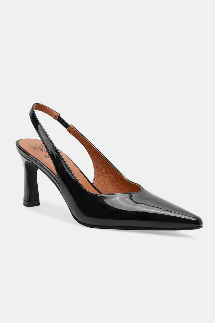 black slingback shoe