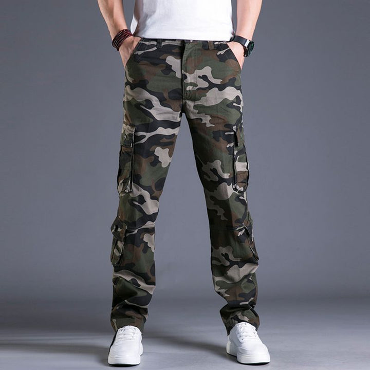 Men's Straight Outdoor Camouflage Pants