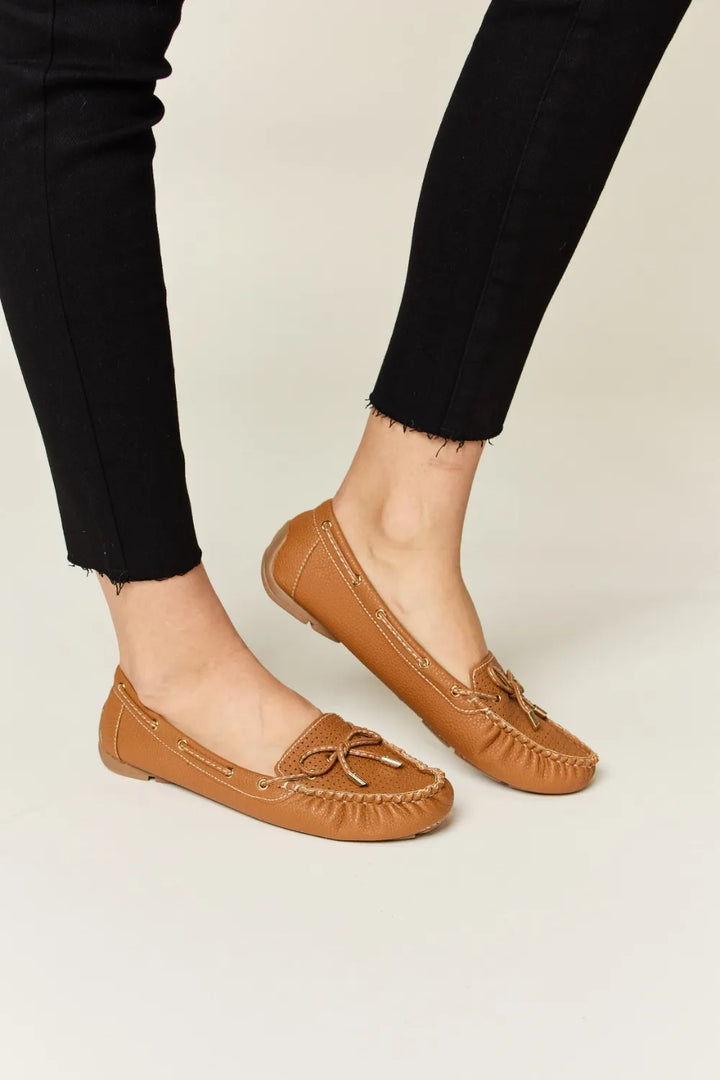 Brown loafers 