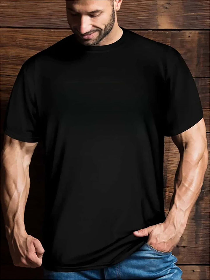 Men's Plus-size 3D Printed T-shirt