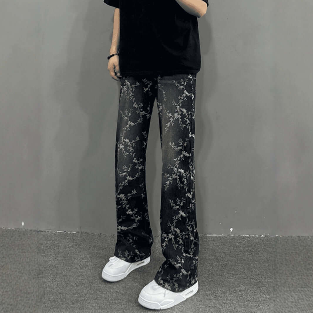 Hig Street Pu Shuai Hip Hop Weila High Quality Fried Street Trousers