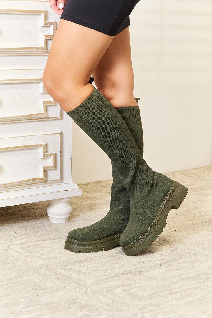 Green  boots 